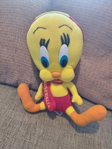 TWEETY BIRD 1999 CHARACTER TOY 30CM 28CM SURF LIFESAVING 90S TOY LOONEY TUNES - Picture 1 of 4