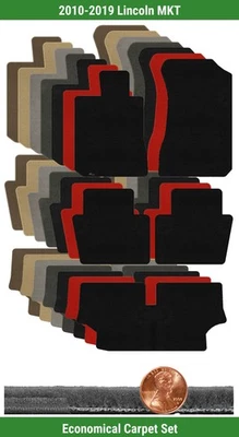 Juego de alfombrillas Lloyd Custom Velourtex para Lincoln MKT 2010-2019 (5 piezas) #W0C Foto 1 de 4