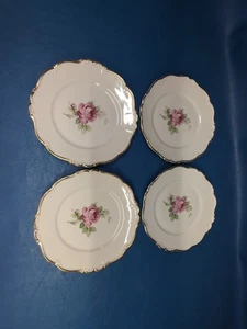 edelstein bavaria la vie en rose dinner plate Set of 4 - Picture 1 of 5