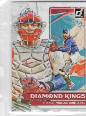 2022 Panini Donruss - Diamond Kings Willson Contreras #24 - Image 1 of 2