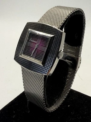 Catena 1970s Vintage Swiss Mechanical Manual Wind Watch Square TV Purple Dial - Image 1 of 4