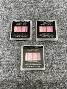 New Mary Kay Eye Shadow Quad Full Size Warm Pinks 170331 Cool Pinks 170330 LOT 3 - Picture 1 of 1