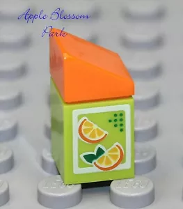 NUOVO LEGO City Minifig CARTONE SUCCO D'ARANCIA - Friends Minifigure Brocca per cibo cucina - Foto 1 di 1