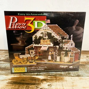 [NEW SEALED] Puzz 3D Charles Wysocki's Birdie's Perch Coffee Shop Puzzle - Picture 1 of 2