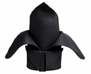 Wedding & Event Linen - Quality Polyester Napkins 42cm - Black - Picture 1 of 1