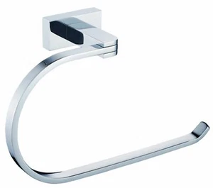 ALBANY CROMO PLATA TOALLERO ACERO INOXIDABLE MONTADO EN LA PARED SOPORTE MODERNO - Imagen 1 de 2