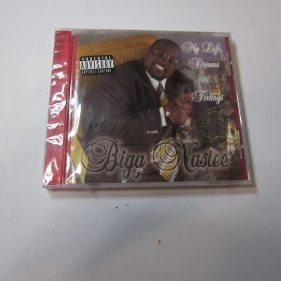 BIGG NASTEE / My Life  Dreams & Feelings  CD  1999 New Sealed PA EXPLICIT - Image 1 of 2