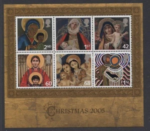 Gran Bretaña 2005, Hoja Bloque Navidad, A VALOR FACIAL, Nueva MNH **, SG 2588 - Imagen 1 de 1