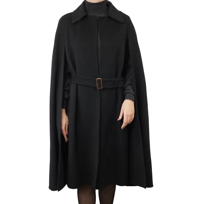 Poncho Burberry Lanfair para mujer 100 % cachemir hecho en Italia talla US6 Foto 1 de 4