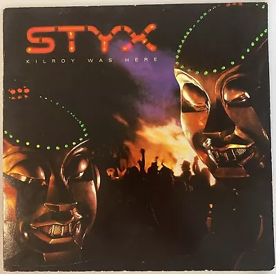 STYX KILROY WAS HERE 1983 - A & M Records - SP 3734 - Gatefold - SEE DESCRIPTION - Image 1 of 4