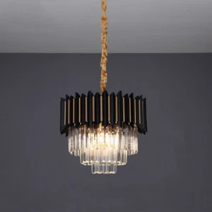 Home Chandelier Lighting Crystal Pendant Lights Hotel Light Kitchen Ceiling Lamp - Picture 1 of 4