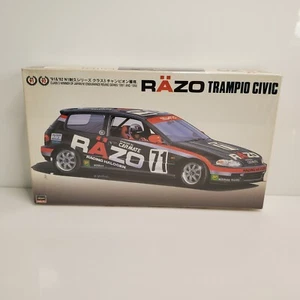 Rare Vintage Hasegawa Razo Trampio #71 Honda Civic EG6 Model Car 51602 1993 - Picture 1 of 6