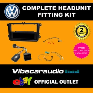 CTKVW04 VW Scirocco 2008-2015 Stereo Double Din Fascia Fitting Kit - Picture 1 of 1
