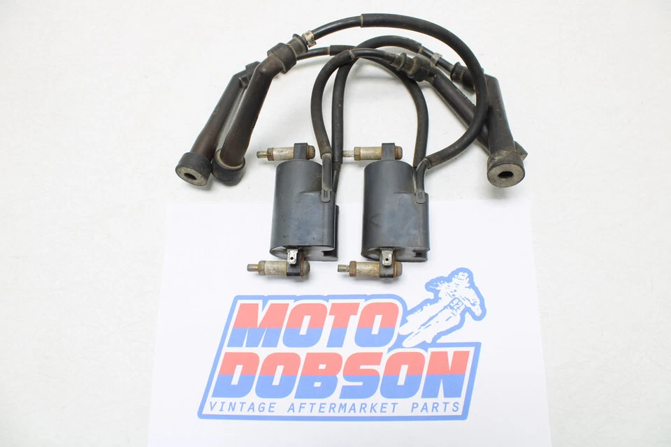 Par de bobinas Suzuki GS750ES 1983 129700-0810 129700-08000 - Imagem 1 de 4