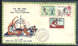SOUTH VIETNAM FIRST DAY COVER OLD SCHOLAR 05-05-1972 - Picture 1 of 1