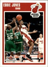 2002-03 Fleer Tradition Miami Heat Basketball Card #73 Eddie Jones