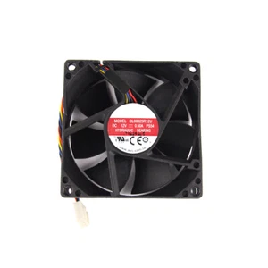 Cooling fan DL08025R12U for AVC CPU Cooler 80*25mm DC12V 0.5A 3600RPM 4pin PWM - Afbeelding 1 van 4