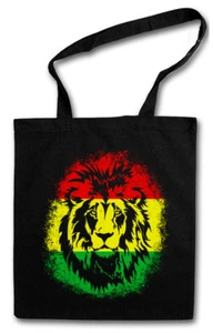 RASTAFARI LION II SHOPPER SHOPPING BAG Rasta Music Rastafari Bob Reggae Marley - Picture 1 of 1