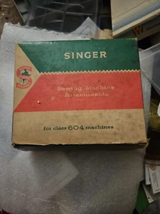 Singer Sewing Machine Attachments For Class 604 Machines - Picture 1 of 17