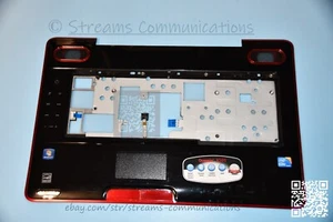 TOSHIBA Qosmio X500 X505 18.4" Laptop Palmrest w/Touchpad - Damaged Screw Mounts - Picture 1 of 7
