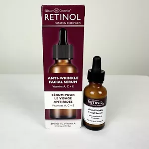 Retinol Anti-Wrinkle Facial Serum Vitamin Enriched 1 fl. oz BRAND NEW - Picture 1 of 5