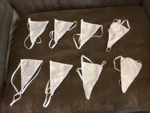 Mujer blanca G String Panties 8 piezas una talla para todos - Imagen 1 de 3