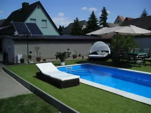 PP SCHWIMMBECKEN POOL komplett 4x3x1,20 m Werksverkauf Tschechien 8mm !! - Bild 1 von 1