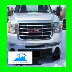 2007-2013 GMC SIERRA 2500 3500 CHROME TRIM FOR GRILL GRILLE WARRANTY 07 08 09 10 - Bild 1 von 7