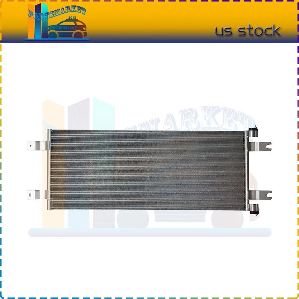 For 2008-2013 Kenworth T270 6.7L New Aluminum Condenser 23-33655 Foto 1 de 4