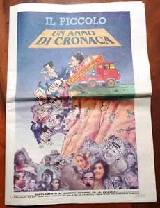 mx25 1998 TRIESTE - UN ANNO DI CRONACA - Supplemento de "Il Piccolo"  31/12/1998 - Foto 1 di 1