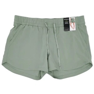 Eddie Bauer Donna Tessuto Tech Corto Hedge Verde 2XL - Foto 1 di 5