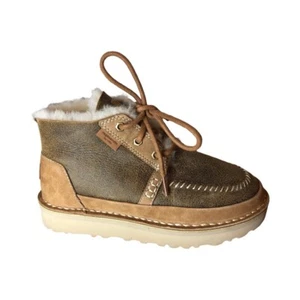 UGG Women's Neumel Crafted Regenerate Chestnut Suede Boots 1144016 - Picture 1 of 8