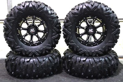 POLARIS SPORTSMAN 850 30" BIGHORN RADIAL ATV TIRE & 14" HL4 WHEEL KIT POL1CA - Image 1 of 4