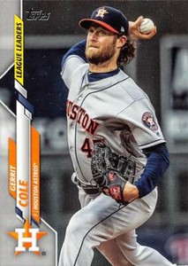 2020 Topps #2 Gerrit Cole Houston Astros 🔥⚾🔥