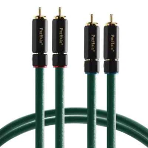 Nuevo par Preffair OFC con cable macho de interconexión RCA de audio HIFI chapado en oro 0,5 m - Imagen 1 de 1