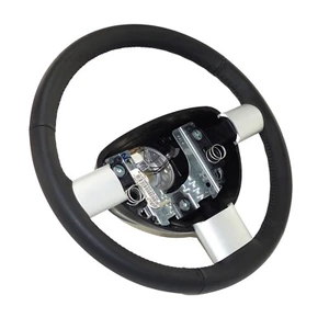 Leather Steering Wheel Leather Black Original VW New Beetle 1C 1C0419091DH - Picture 1 of 4