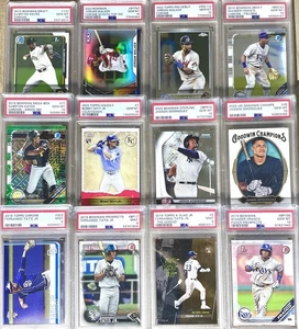Bobby Witt Jr Tatis Jasson ROOKIES 1st EDITION Bowman  All 12 PSA LOT - Picture 1 of 13