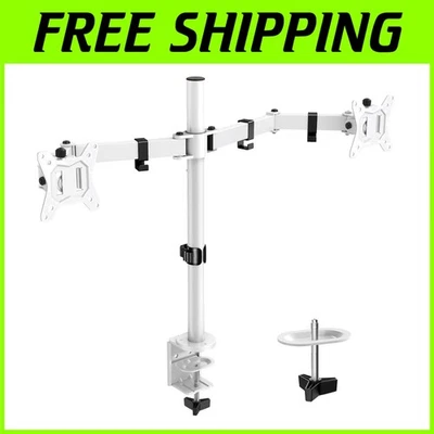 Dual Monitor Mount Stand - Fits 13" to 32" Screens - Image 1 of 4