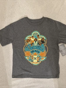 Disney Encanto Blue Extra Small Shirt Bienvenidos Grey NWT New - Picture 1 of 7