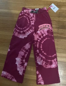 Justice Tie Dye Sweatpants Yoga Pants Size:5/6 NEW/NWT - Picture 1 of 4
