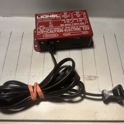 Lionel Hobby Modelo 4550 Transformador/Paquete de Alimentación AC/DC Funciona, Interruptor Roto Foto 1 de 4