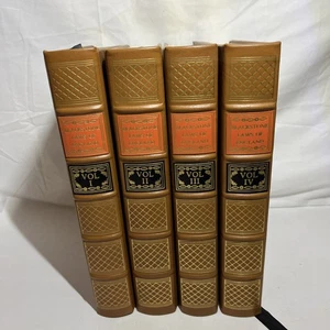 Blackstone's Laws of England - 4 Vol Leatherbound Set VG+ NICE Legal Library - Picture 1 of 13