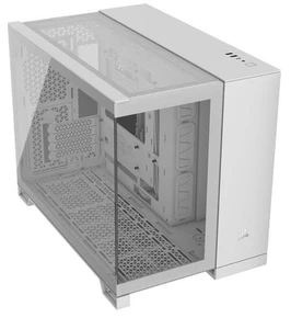 Boîtier PC double chambre CORSAIR 2500X petite tour mATX - verre trempé panoramique - Photo 1/7