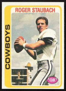 1978 Topps #290 Roger Staubach Dallas Cowboys HOF NM-MT or Better! NO RESERVE! - Picture 1 of 2