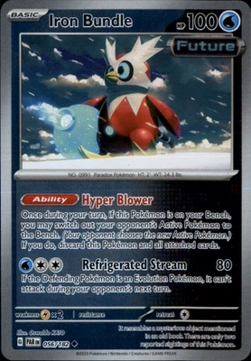 Iron Bundle Reverse Holo Uncommon SV04: Paradox Rift 056/182 NM - Image 1 of 2