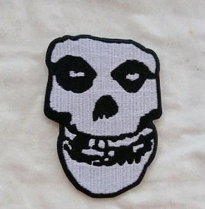 The Misfits Fiend Crimson Ghost Embroidered Sew On Patch 2.1/2" x 3.1/2" - Picture 1 of 4
