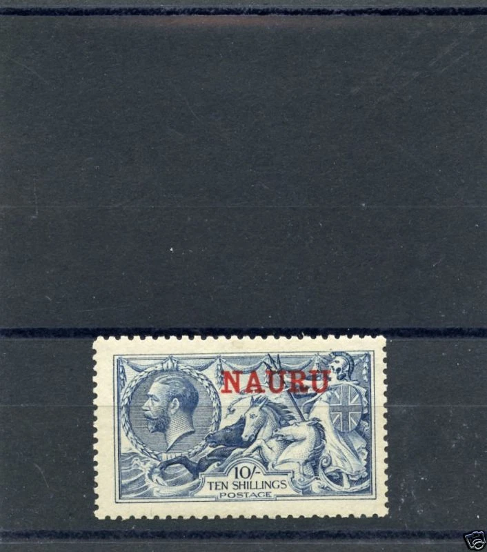 NAURU Sc 15 (SG 23d)*F-VF LH $1100 Foto 1 de 1