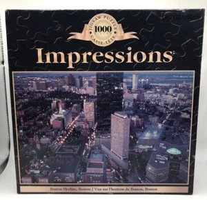Impressionen Boston Skyline 1000 Teile Puzzle Sure Lox VERSIEGELT - Bild 1 von 3