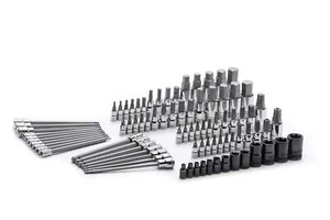 LLAVE DE ENGRANAJES 84 piezas Juego de enchufes Master SAE/Métrico Hexagonal y Torx Bit - 80742 - Imagen 1 de 9