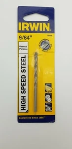 Irwin Schnellarbeitsstahl Bohrer 9/64" 60509 - Bild 1 von 1